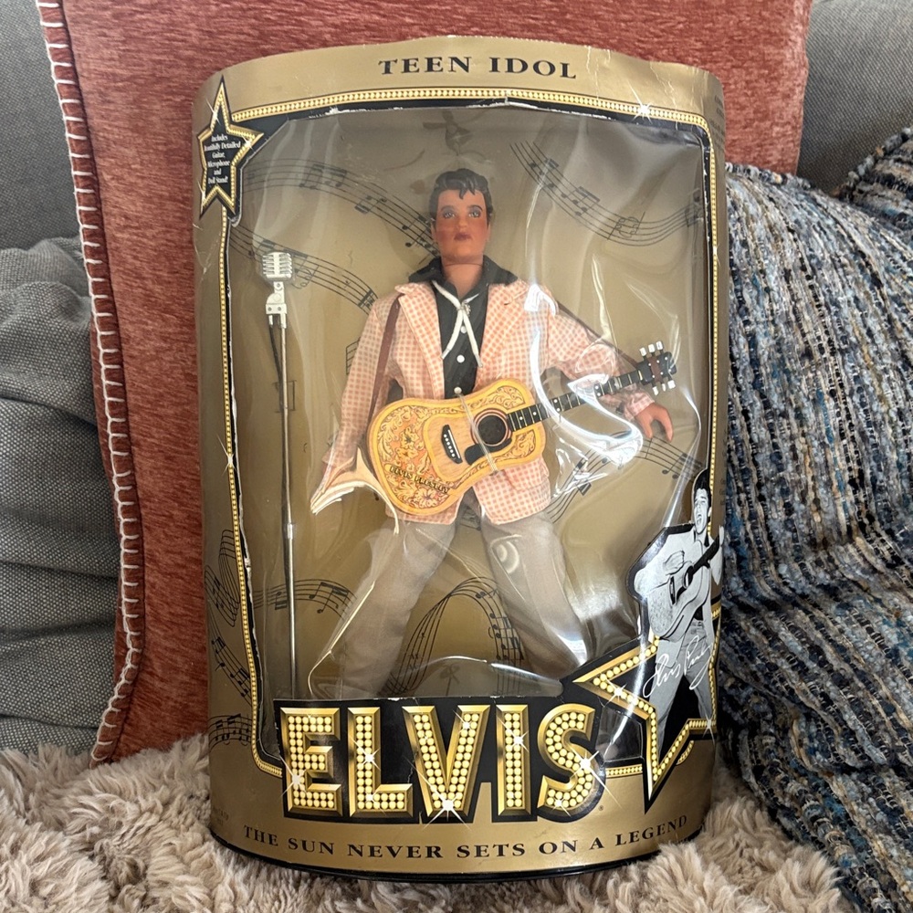 Elvis Presley Teen Idol Collectible Doll with Guitar